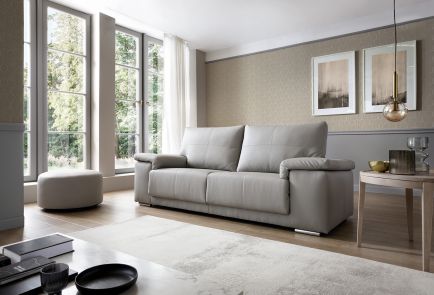 Texas 3 Seater Leather Sofa