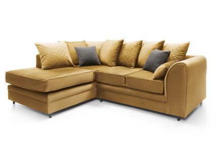 Chicago Velvet Corner Sofa