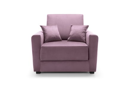 Olly Velvet Single Sofa Bed