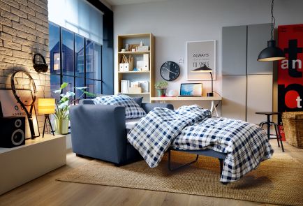 Olly Single Sofa Bed 