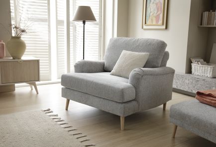 Harper Chenille Armchair