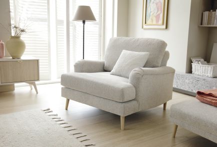 Harper Chenille Armchair
