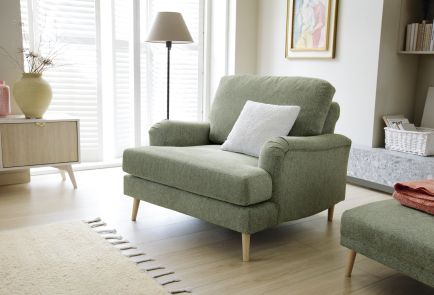 Harper Chenille Armchair