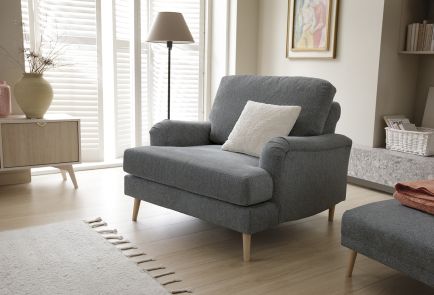Harper Chenille Armchair