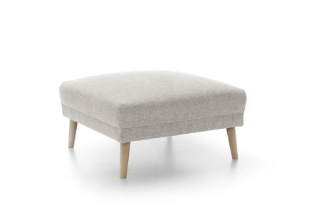 Harper Chenille Square Footstool