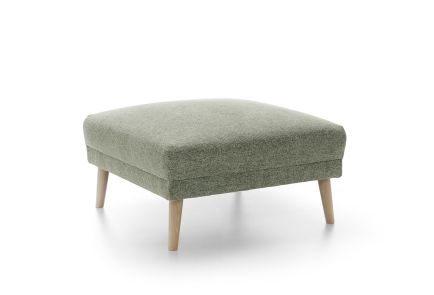 Harper Chenille Square Footstool
