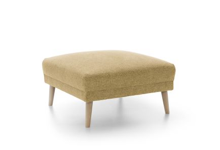 Harper Chenille Square Footstool