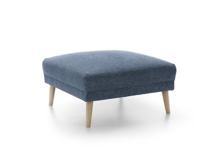 Harper Chenille Square Footstool