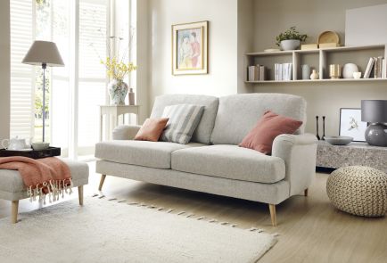 Harper Chenille 3 Seater Sofa