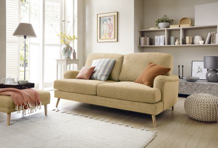 Harper Chenille 3 Seater Sofa