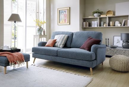 Harper Chenille 3 Seater Sofa