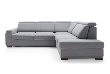  Ziggy Fabric Corner Sofa Bed with Storage