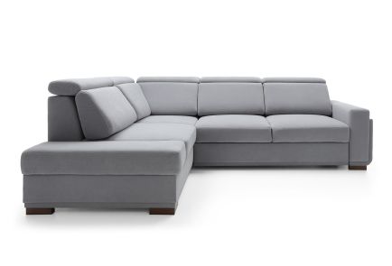  Ziggy Fabric Corner Sofa Bed with Storage