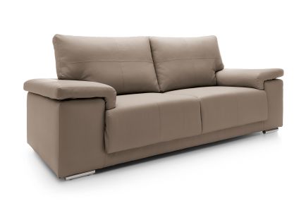 Texas 3 Seater Leather Sofa