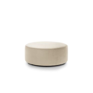 Chicago Velvet Large Swivel Footstool
