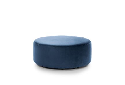 Chicago Velvet Large Swivel Footstool
