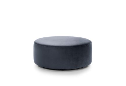 Chicago Velvet Large Swivel Footstool