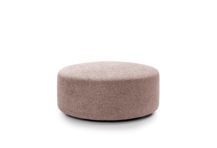 Ingrid Chenille Large Swivel Footstool