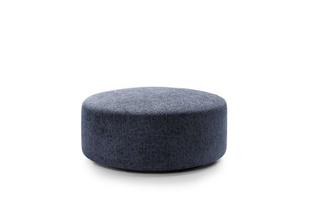 Ingrid Chenille Large Swivel Footstool