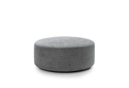 Ingrid Chenille Large Swivel Footstool