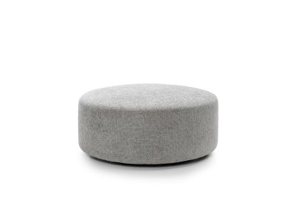 Ingrid Chenille Large Swivel Footstool