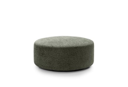 Ingrid Chenille Large Swivel Footstool