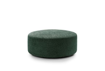 Ingrid Chenille Large Swivel Footstool