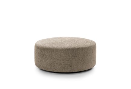 Ingrid Chenille Large Swivel Footstool
