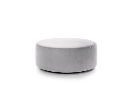 Chicago Velvet Large Swivel Footstool