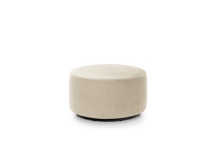 Chicago Velvet Swivel Footstool