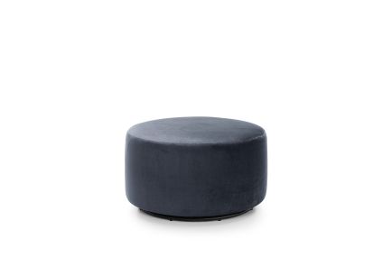 Chicago Velvet Swivel Footstool