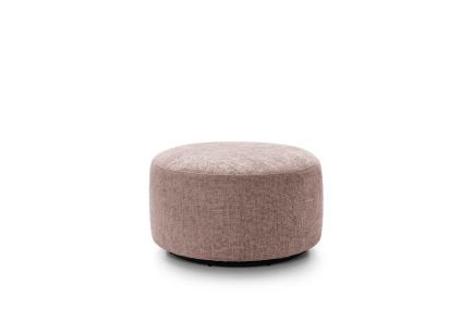 Ingrid Chenille Swivel Footstool