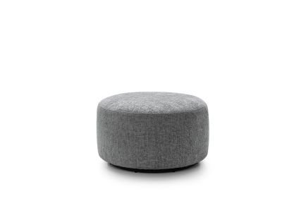Ingrid Chenille Swivel Footstool