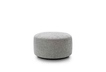 Ingrid Chenille Swivel Footstool