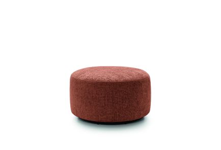 Ingrid Chenille Swivel Footstool