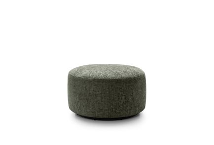 Ingrid Chenille Swivel Footstool