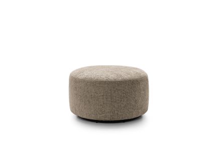 Ingrid Chenille Swivel Footstool