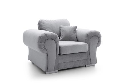 VERONA CRUSHED CHENILLE ARMCHAIR