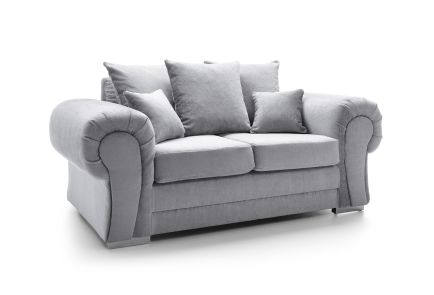 VERONA CRUSHED CHENILLE 2 SEATER SOFA