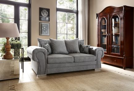 VERONA CHENILLE 3 SEATER SOFA