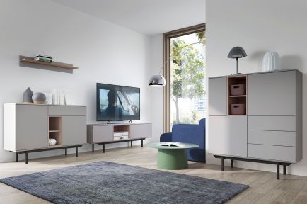 Inox Sideboard 125cm