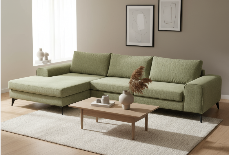 Venice Basket Weave Corner Sofa