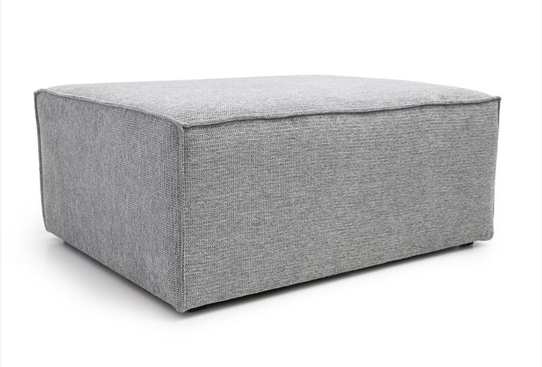 Doris Basket Weave Footstool