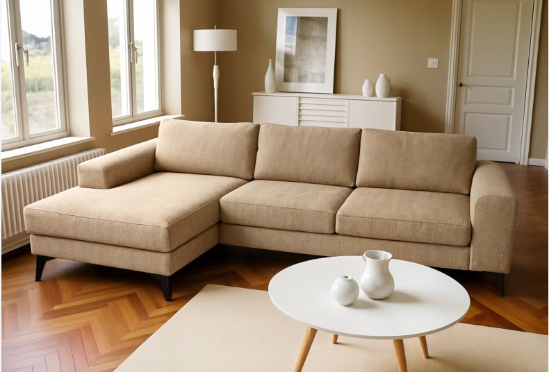 Venice Basket Weave Corner Sofa