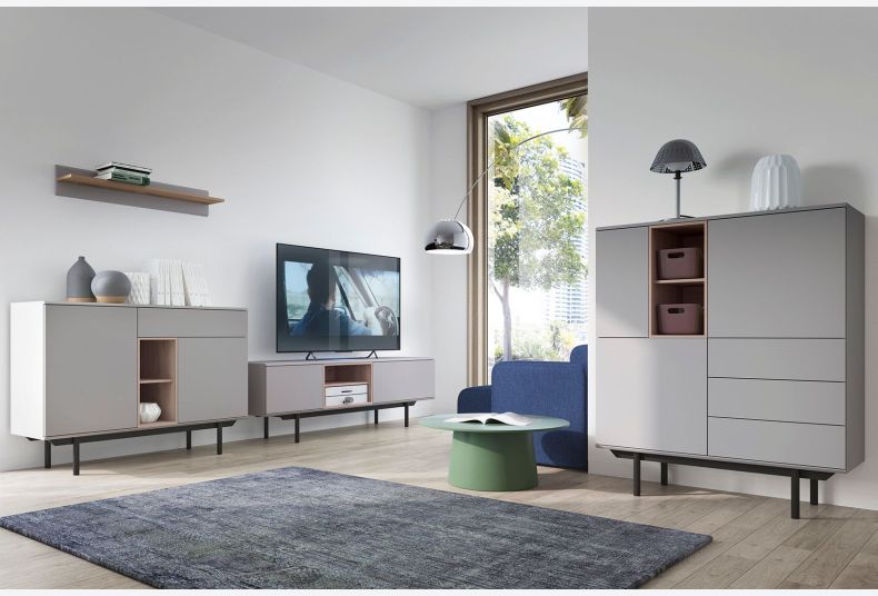 Inox Sideboard 125cm 