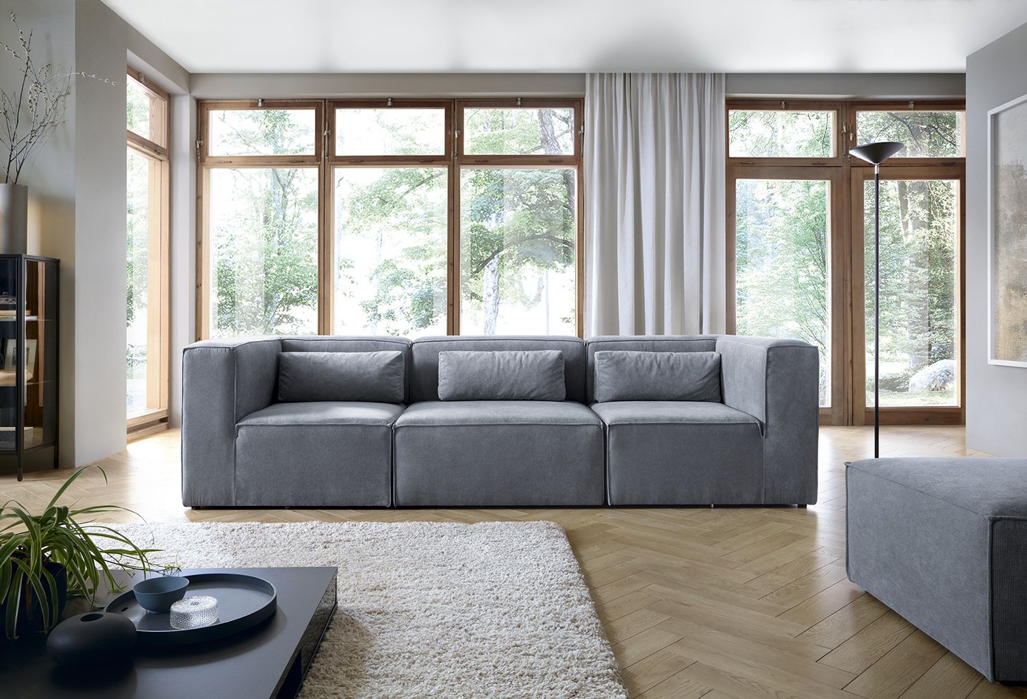 Modular 4 seater sofa best sale
