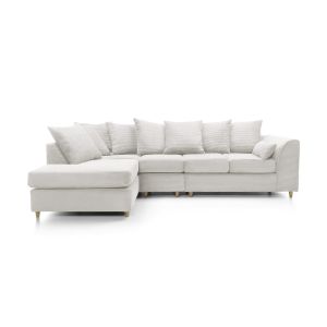 Jumbo Cord Large Corner Sofa
