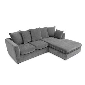 Lucas Water Repellent Velvet Chenille Corner Sofa