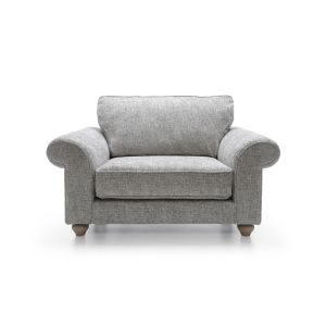 Ingrid Love Seat | Ash Grey
