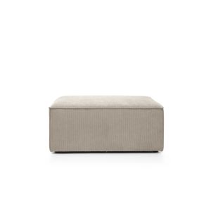 Doris Cord Chenille Footstool 